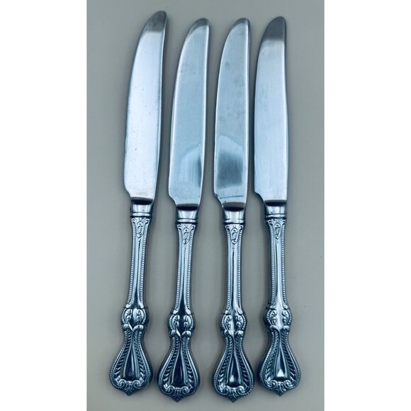 Set of 4 Towle OLD COLONIAL 18/10 Stainless Dinner Table Knives - Picture 3 of 5